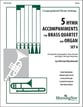 Five Accompaniments for Brass Quartet and Organ No. 6 cover